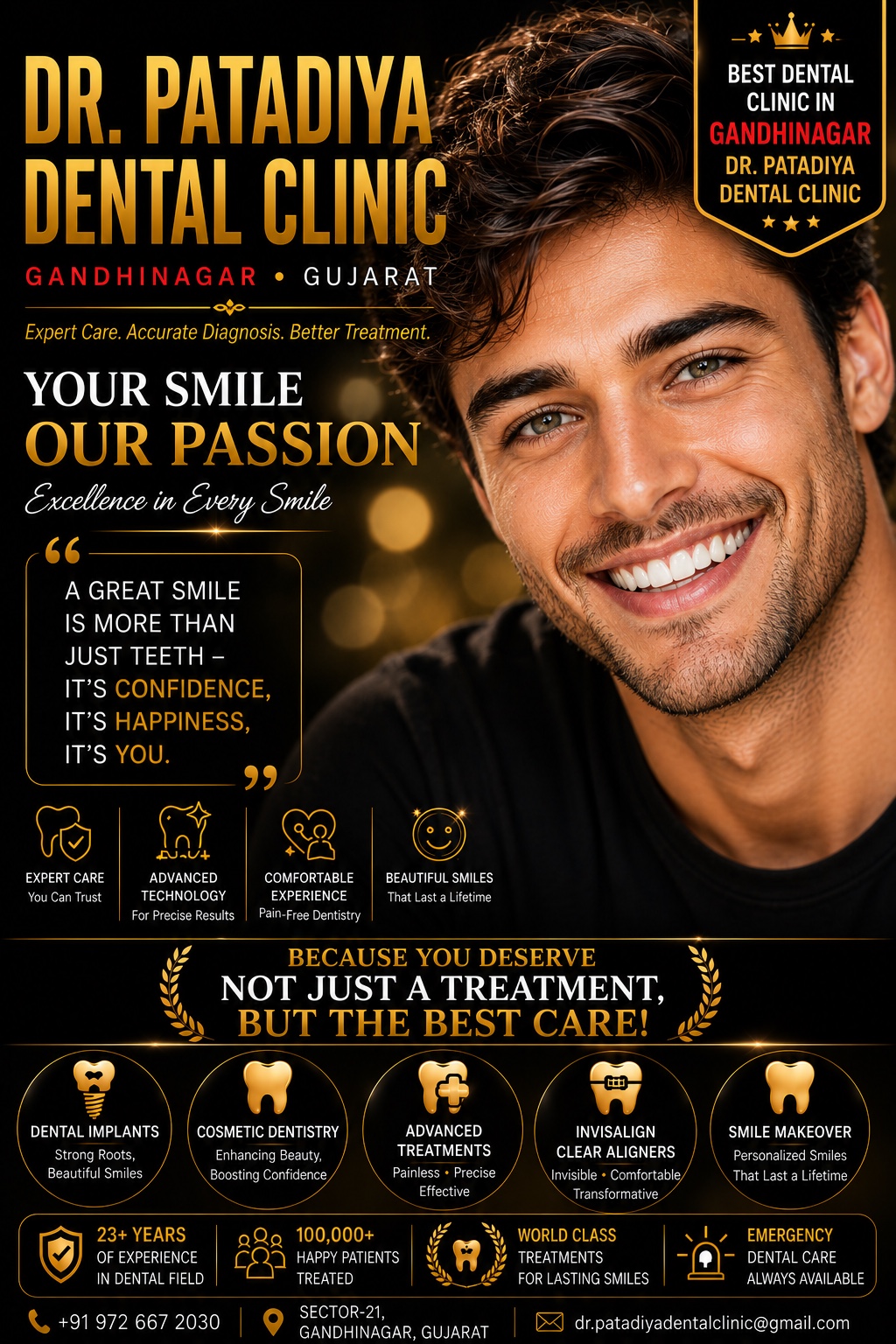 Best dental clinic in Gandhinagar