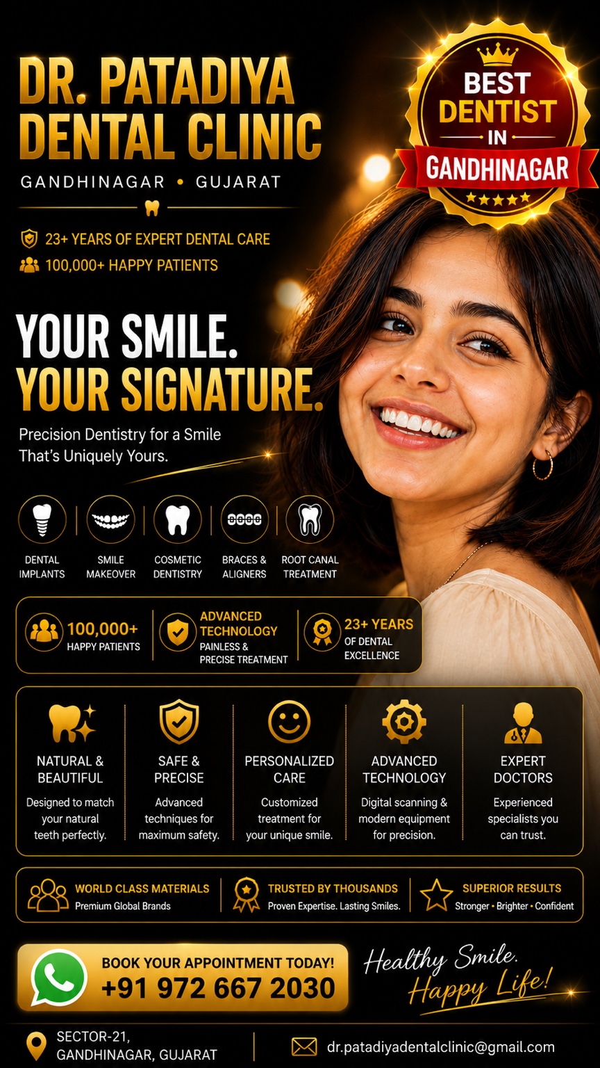 Complete dental care in Gandhinagar