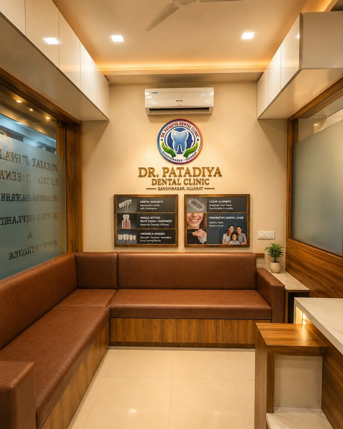 Dr. Patadiya Dental Clinic interior